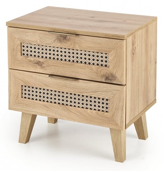 Halmar Nočný stolík BORNEO dub artisan