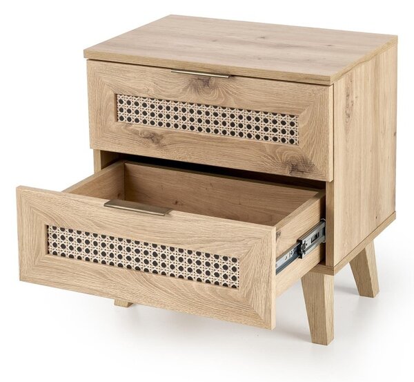 Halmar Nočný stolík BORNEO dub artisan
