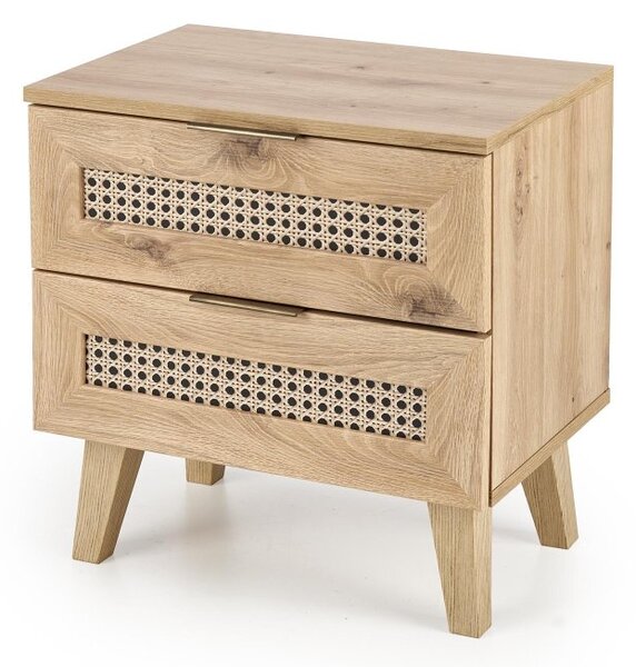 Halmar Nočný stolík BORNEO dub artisan