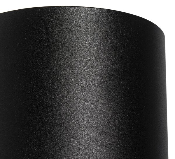 Inteligentná nástenná lampa čierna s mosadzou vrátane WiFi G9 - Sabbio