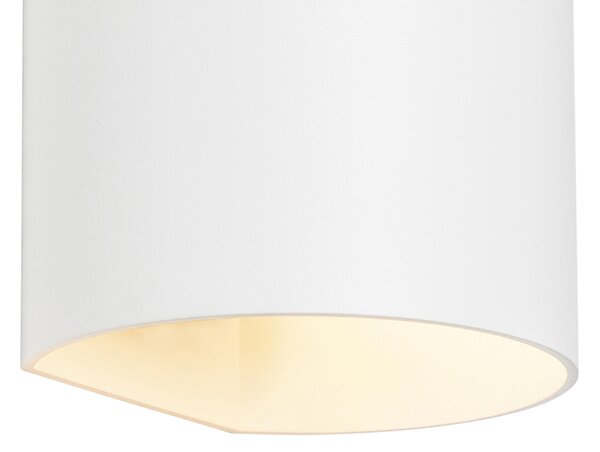 Inteligentná nástenná lampa biela vrátane Wifi G9 - Sabbio