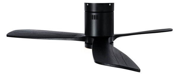 Inteligentný stropný ventilátor čierny 132 cm vrátane LED stmievateľný s diaľkovým ovládaním - Sofia