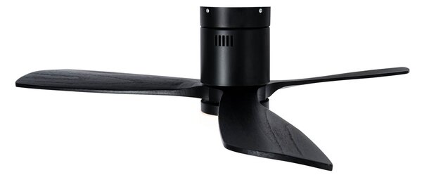 Stropný ventilátor čierny 132 cm vrátane LED stmievateľný s diaľkovým ovládaním - Sofia