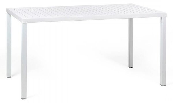 Nardi Záhradný stôl CUBE 140x80 Farba: Biela
