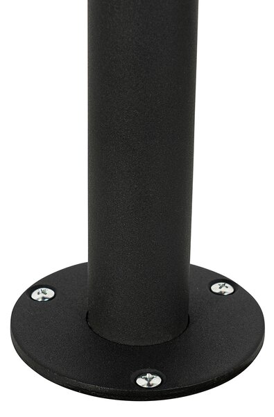Moderný lampáš čierny s plastom 104 cm IP44 - Sfera