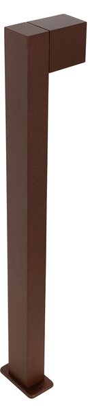 Priemyselná stojaca vonkajšia lampa hrdzavohnedá 80 cm IP44 - Baleno