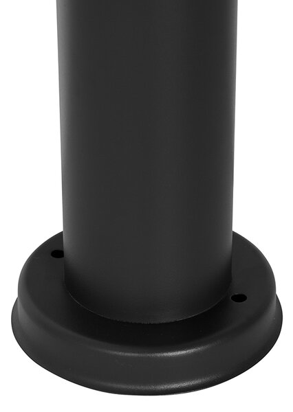 Moderná vonkajšia stojaca lampa čierna 110 cm IP44 - Rox