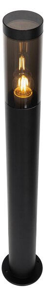 Moderná vonkajšia stojaca lampa čierna 110 cm IP44 - Rox