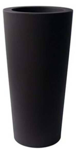 Euro3plast Kvetináč ILIE 37x75cm Farba: Pearl black 87