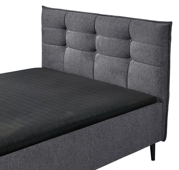 ČALÚNENÁ POSTEĽ, 140/200 cm antracitová MID.YOU - Postele, Online Only