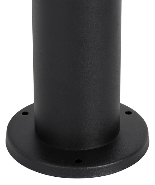 Stojaca vonkajšia lampa čierna 45 cm IP44 nastaviteľná 2-svetlo - Duo