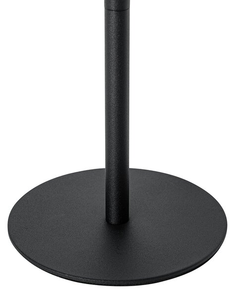 Stolná lampa čierna nabíjateľná vrátane LED a stmievača IP54 - Jude