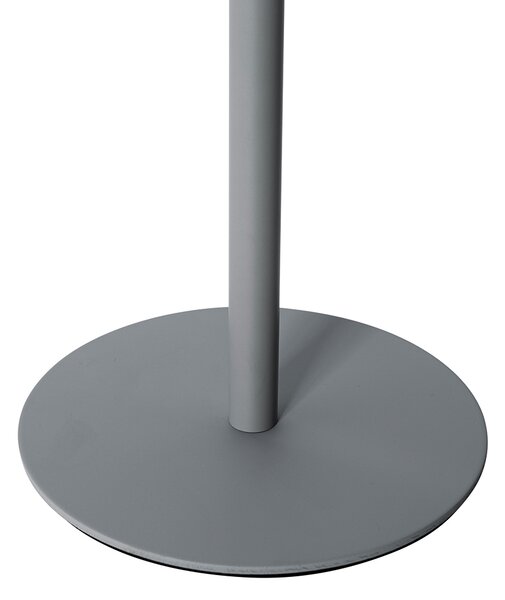 Stolná lampa sivá nabíjateľná vrátane LED a stmievača IP54 - Jude