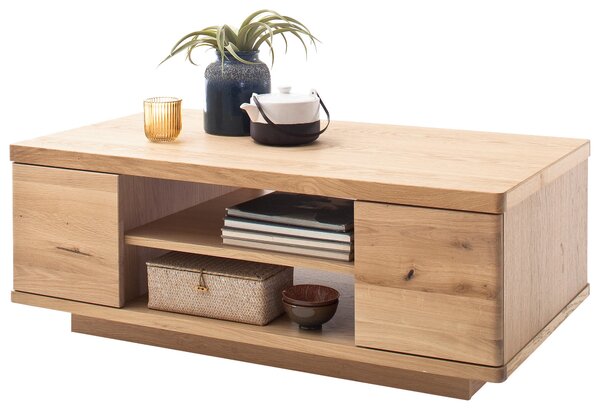KONFERENČNÝ STOLÍK, dub bianco, drevo, kompozitné drevo, 115/44/65 cm Linea Natura - Stolíky do obývačky