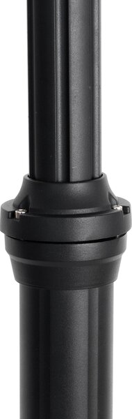 Klasická vonkajšia lampa čierna 235 cm 3-svetlo IP44 - Berta