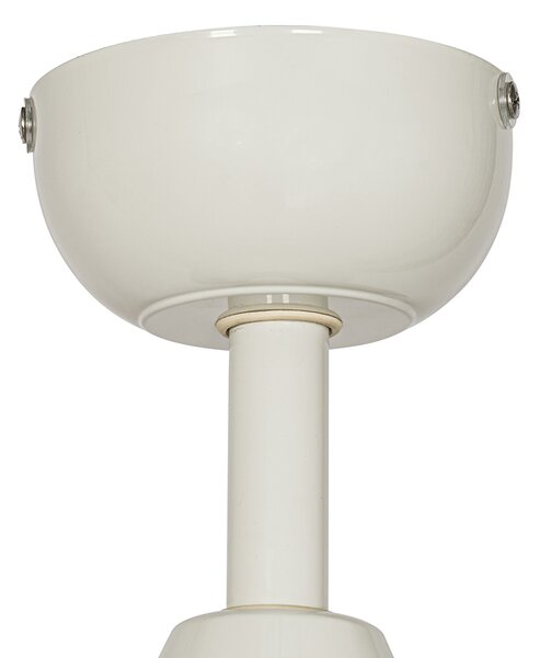 Vonkajší stropný ventilátor biely s potlačou dreva 91,3 cm vrátane LED stmievateľný s diaľkovým ovládaním IP44 - Toledo