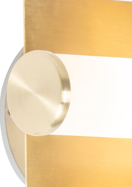 Moderná nástenná lampa do kúpeľne zlatá IP44 2-svetlá - Bath
