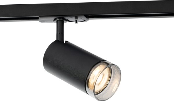 Moderné bodové svetlo s dymovým krúžkom pre 1-fázový koľajnicový systém GU10 50 mm - Iconic Jeana