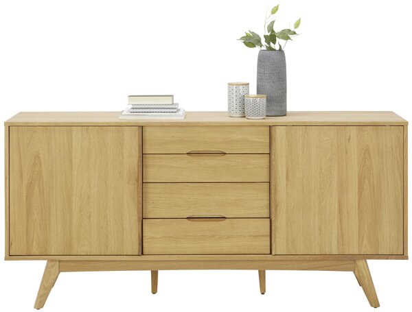 ŠIROKÁ KOMODA, dub, farba duba, 180/84/44 cm Lomoco - Online Only drobný nábytok, Online Only