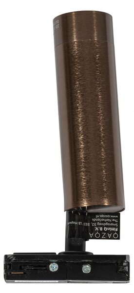 Moderný reflektor tmavá bronz pre jednofázový koľajnicový systém 35mm - Iconic Jeana Luxe
