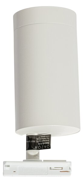 Moderný bodový reflektor biely pre 1-fázový koľajnicový systém 70 mm - Iconic Jeana Luxe