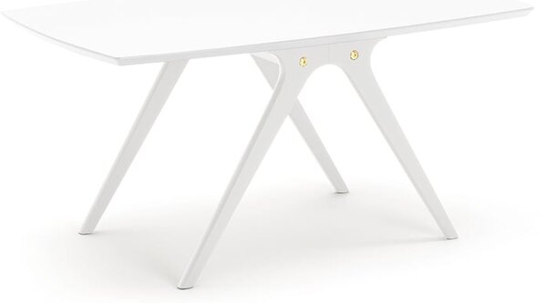 Konferenčný stolík SWING, 1100x600x520 mm, biely