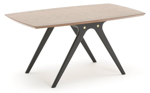 Konferenčný stolík SWING, 1100x600x520 mm, zadymený dub