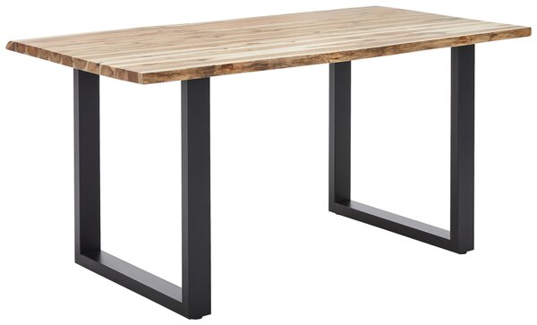 JEDÁLENSKÝ STÔL, akácia, farba akácie, 160/90/76 cm MID.YOU - Online Only jedálne, Online Only
