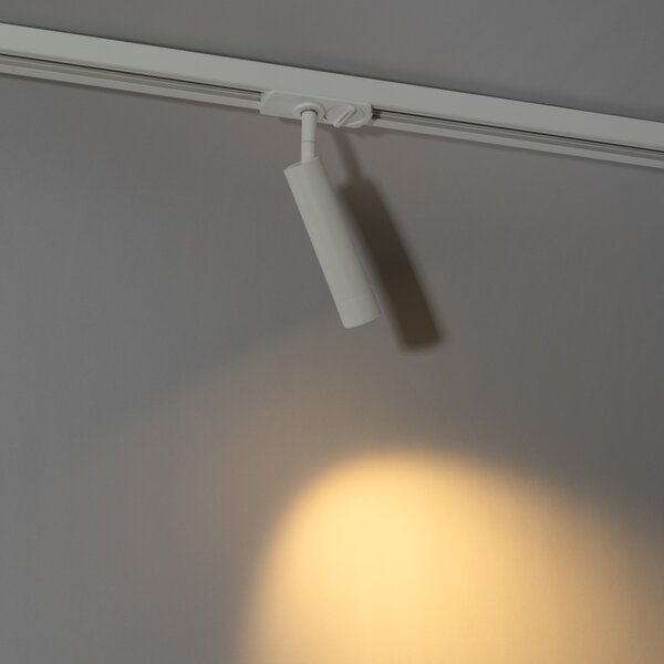 Moderný reflektor biely pre 1-fázový koľajnicový systém - Iconic Ivy