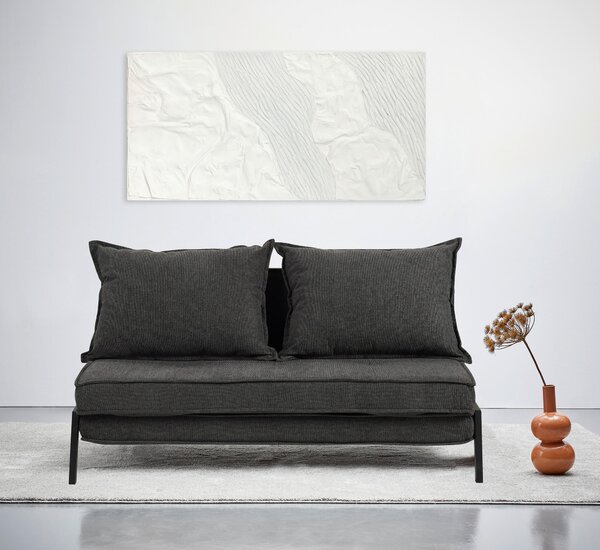 ROZKLADACIA POHOVKA, textil, tmavosivá Livetastic - Sedačky, Online Only