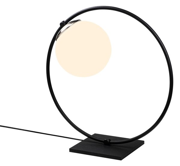 Opviq Stolová lampa Dolunay čierna/biela