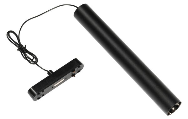 Moderná čierna závesná lampa pre 1-fázový koľajnicový systém 4,5W 3000K - Magnetic Cassie