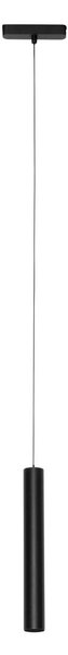 Moderná čierna závesná lampa pre 1-fázový koľajnicový systém 4,5W 3000K - Magnetic Cassie