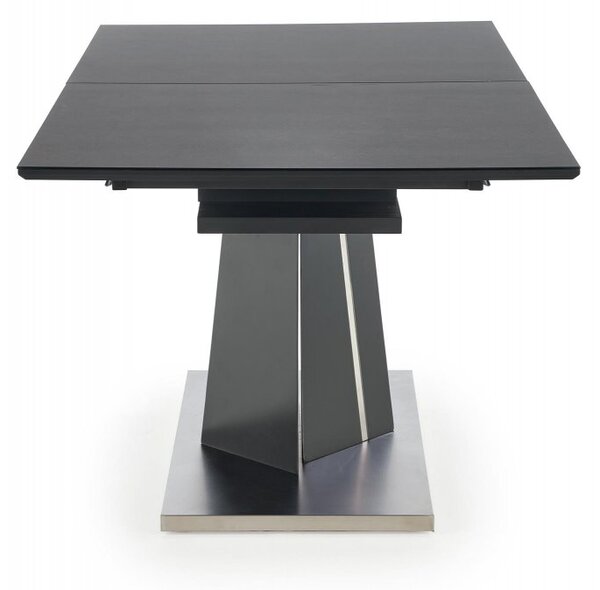 Halmar Rozkladací jedálenský stôl SALVADOR 160(200)x90 tmavo sivý