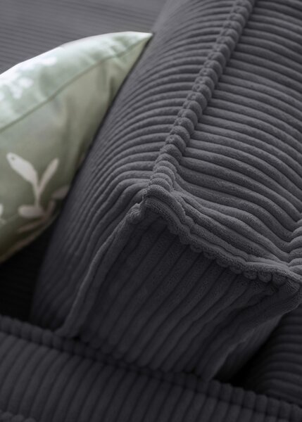 ROHOVÁ SEDAČKA, textil, sivá MID.YOU - Online Only obývacie izby, Online Only