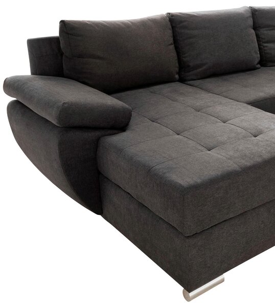 SEDACIA SÚPRAVA, textil, hnedá P & B - Sedačky, Online Only