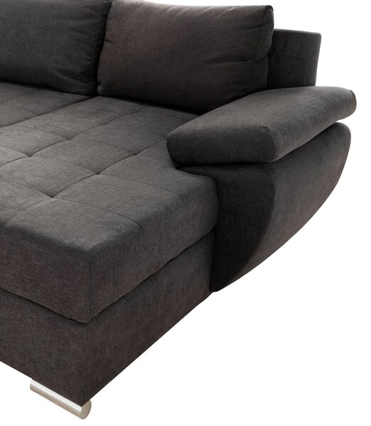 SEDACIA SÚPRAVA, textil, hnedá P & B - Sedačky, Online Only