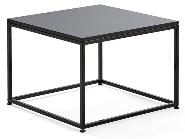 Konferenčný stolík MOOD, 700x700 mm, čierna, čierna