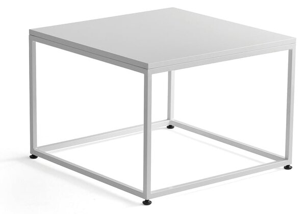 Konferenčný stolík MOOD, 700x700 mm, biela