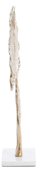 Kovová soška (výška 48 cm) Leaf – Light & Living