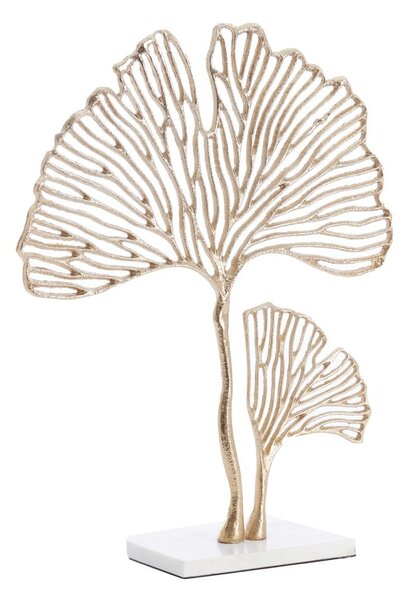 Kovová soška (výška 48 cm) Leaf – Light & Living