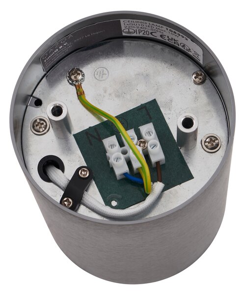 Moderné zapustené bodové svetlo tmavosivé GU10 50 mm výkyvné - Rondoo Up