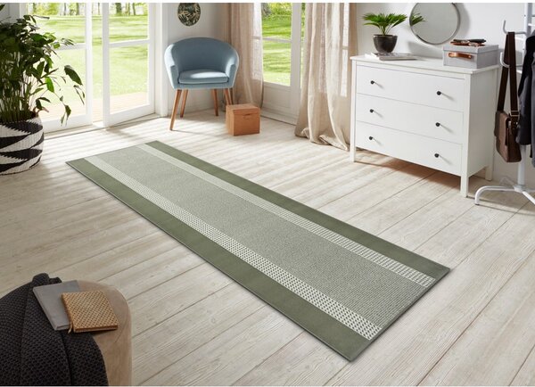 Zelený behúň 80x200 cm Band – Hanse Home