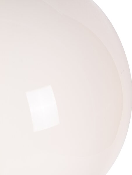 Inteligentné škandinávske závesné svietidlo zlaté s opálovým sklom 50 cm vrátane WiFi A60 - Ball 50