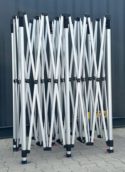 TRENDIE Hliníkový nožnicový stan 3x6m modrý