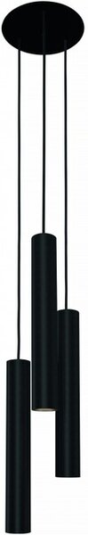 Nowodvorski 8917 Závesné stropné svietidlo EYE BLACK III L, 3xGU10/max.10W, farba čierna