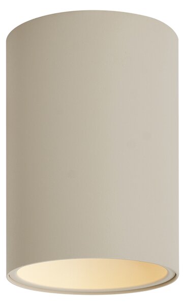 Moderné zapustené bodové svetlo béžové GU10 50 mm okrúhle - Deep