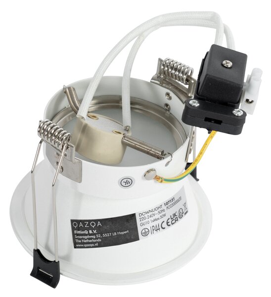 Inteligentné zapustené bodové svietidlo biele IP44 vr. Wifi GU10 70mm - Dept