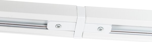 Inteligentný koľajnicový systém s 10 bodovými svetlami biely 1-fázový vrátane 10 Wifi GU10 50mm - Iconic Jeana
