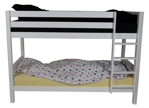 POSCHODOVÁ POSTEĽ 90/200 cm, biela Linea Natura - Detské izby